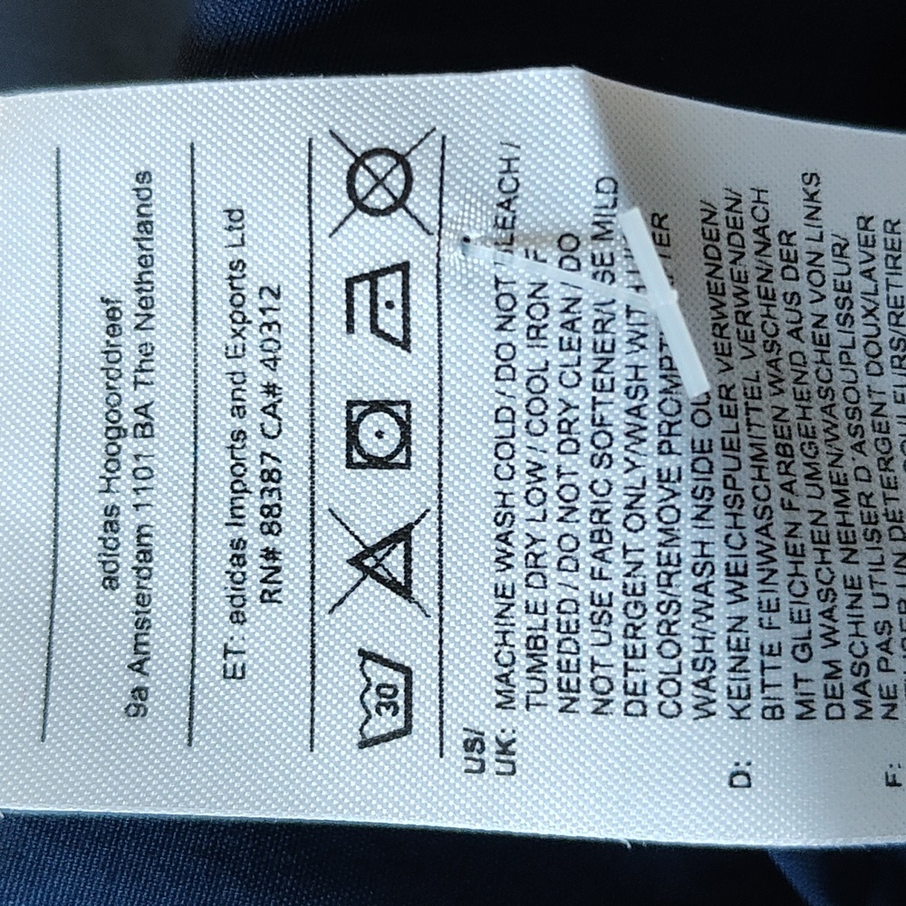 New FARM RIO Adidas Coach Jacket Size L - Picture 13 of 14